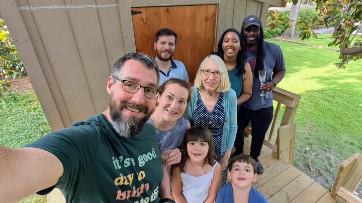 The whole crew